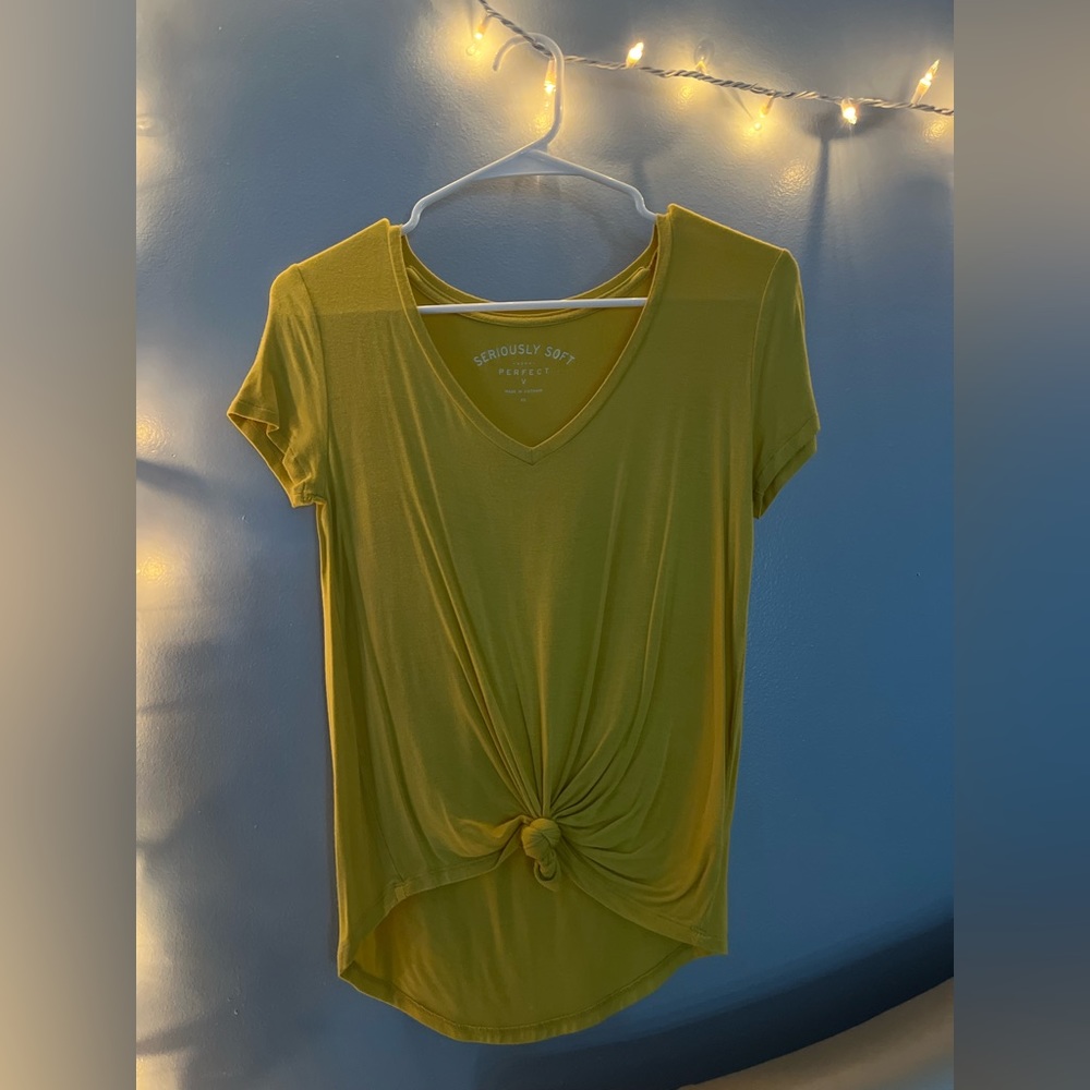 Mustard Yellow V neck